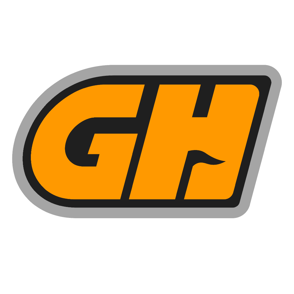 golf hardware logo GH logo